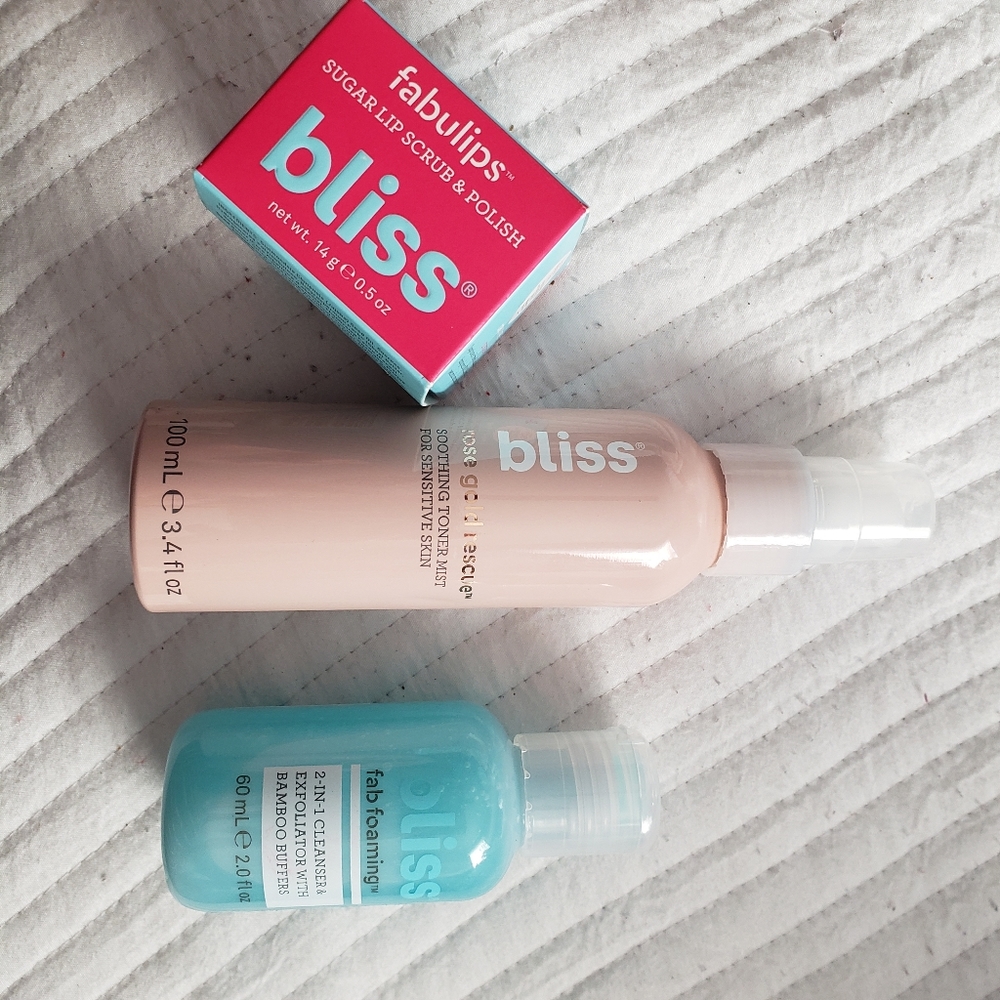 Bliss skincare bundle
